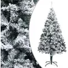 Image de VIDAXL Sapin de No?l artificiel avec neige floquÂ¿Â¿e Vert 240 cm PVC
