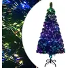 Image de VIDAXL Sapin de No?l artificiel avec support Vert 150 cm Fibre optique