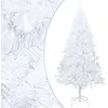 Image de vidaXL Arbre de No?l artificiel avec branches Â¿Â¿paisses Blanc 150cm PVC