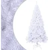 Image de vidaXL Arbre de NoÃ«l artificiel avec branches Ã©paisses blanc 180cm PVC