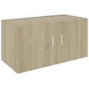 Image de Vidaxl Armoire Murale ChÃªne Sonoma 80x39x40 Cm AgglomÃ©rÃ©