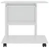 Image de Bureaux VidaXL  Bureau d'ordinateur  Blanc 80x50x75 cm Bois d'ingénierie P31600763