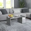 Image de VidaXL Table basse Gris bÃ©ton 90x45x35 cm bois d'ingÃ©nierie