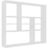 Image de vidaXL ÃtagÃ¨re murale Blanc 90x16x78 cm Bois dÂ¿ingÃ©nierie