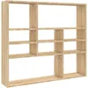 Image de vidaXL ÃtagÃ¨re murale ChÃªne sonoma 90x16x78 cm Bois dÂ¿ingÃ©nierie