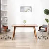 Image de Vidaxl Chaise Pivotante De Bureau Gris Bois CourbÃ© Et Tissu