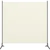 Image de vidaXL Cloison de sÃ©paration 1 panneau Blanc crÃ¨me 175x180 cm