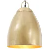 Image de Vidaxl Lampe Suspendue Industrielle 25 W Laiton Rond 32 Cm E27