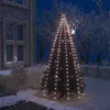 Image de Vidaxl Guirlande Lumineuse Filet D'arbre De NoÃ«l 250 Led 250 Cm