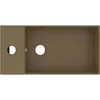Image de Vidaxl Lavabo De Salle De Bain Avec Trop-Plein CÃ©ramique CrÃ¨me Mat