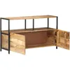 Image de Vidaxl Buffet 110x35x65 Cm Bois De Manguier Massif