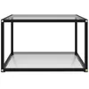 Image de vidaXL Table basse Transparent 60x60x35 cm Verre trempÃ©