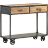 Image de vidaXL Table console 90x35x74 cm Bois de rÃ©cupÃ©ration massif