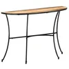 Image de vidaXL Table d'appoint 110x40x77 cm Bois de manguier massif