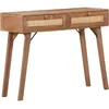 Image de vidaXL Table console 100x35x76 cm Bois de manguier massif