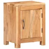 Image de Table De Chevet 40x30x50 Cm Bois D'acacia Massif - Vidaxl