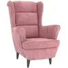 Image de Fauteuils VidaXL  Fauteuil  Velours Rose P31600593
