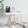 Image de vidaXL ÃtagÃ¨re murale flottante Blanc brillant 60x23,5x3,8 cm MDF