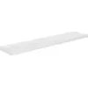 Image de Vidaxl EtagÃ¨re Murale Flottante Blanc Brillant 120x23,5x3,8 Cm Mdf