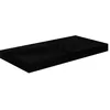 Image de vidaXL ÃtagÃ¨re murale flottante Noir brillant 50x23x3,8 cm MDF