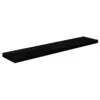 Image de ÃtagÃ¨re murale flottante Noir brillant 120x23,5x3,8 cm MDF vidaXL vidaXL