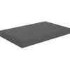 Image de vidaXL ÃtagÃ¨re murale flottante Gris brillant 40x23x3,8 cm MDF
