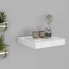 Image de vidaXL ÃtagÃ¨re flottante murale blanc 23x23,5x3,8 cm MDF