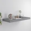 Image de vidaXL ÃtagÃ¨re murale flottante gris 60x23,5x3,8 cm MDF