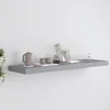 Image de vidaXL ÃtagÃ¨re murale flottante gris 90x23,5x3,8 cm MDF