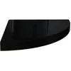 Image de 323910 Floating Corner Shelf High Gloss Black 35x35x3,8 cm MDF vidaXL
