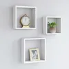Image de vidaXL ÃtagÃ¨res murales sous forme de cube 3 pcs Blanc MDF