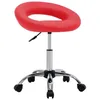 Image de vidaXL Chaise de Travail Roulante SiÃ¨ge de Bureau Tabouret de Travail Salon de BeautÃ© Salon de Massage Coiffure Ergonomique 323665