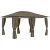 Image de Vidaxl Jeu De Chaise Et Tabouret De Jardin 4 Pcs RÃ©sine TressÃ©e Marron