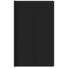 Image de Vidaxl Tapis De Tente 400x400 Cm Noir Pehd