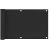 Image de Vidaxl Ãcran De Balcon En Pehd 75x500 Cm Anthracite