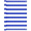 Image de Vidaxl Ãcran De Balcon Bleu Et Blanc 90x500 Cm Pehd