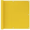 Image de Vidaxl Ãcran De Balcon Jaune 90x500 Cm Pehd