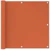 Image de Vidaxl Ãcran De Balcon Orange 90x500 Cm Pehd