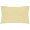 Image de Vidaxl Voile D'ombrage 160 G/MÂ² Beige 3x5 M Pehd
