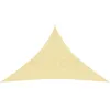 Image de Vidaxl Voile D'ombrage 160 G/MÂ² Beige 4x4x5,8 M Pehd