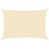 Image de Vidaxl Voile D'ombrage 160 G/MÂ² CrÃ¨me 3,5x4,5 M Pehd