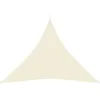 Image de Vidaxl Voile D'ombrage 160 G/MÂ² CrÃ¨me 4,5x4,5x4,5 M Pehd