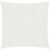 Image de Vidaxl Voile D'ombrage 160 G/MÂ² Blanc 3x3 M Pehd
