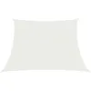 Image de Vidaxl Voile D'ombrage 160 G/MÂ² Blanc 3/4x3 M Pehd