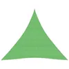 Image de Vidaxl Voile D'ombrage 160 G/MÂ² Vert Clair 4x4x4 M Pehd