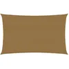 Image de Vidaxl Voile D'ombrage 160 G/MÂ² Taupe 3x6 M Pehd