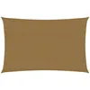 Image de Vidaxl Voile D'ombrage 160 G/MÂ² Taupe 5x7 M Pehd