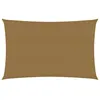 Image de Vidaxl Voile D'ombrage 160 G/MÂ² Taupe 6x8 M Pehd