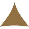 Image de Vidaxl Voile D'ombrage 160 G/MÂ² Taupe 4x4x4 M Pehd