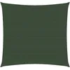Image de Vidaxl Voile D'ombrage 160 G/MÂ² Vert FoncÃ© 4x4 M Pehd